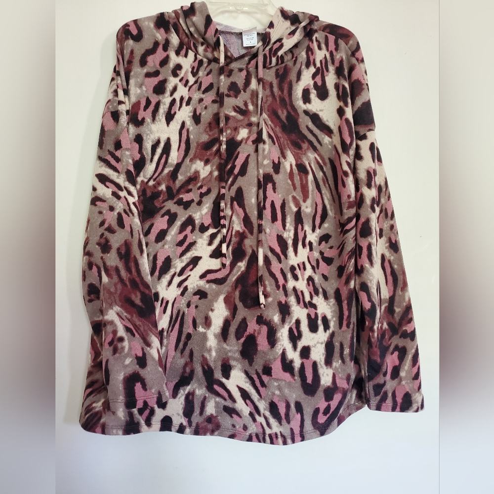 Sew in Love Animal Print Hoodie